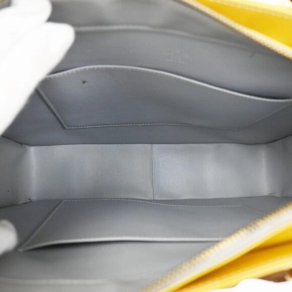 LOUIS VUITTON Columbus Shoulder Bag Monogram Vernis Lime Yellow - Picture 11 of 16